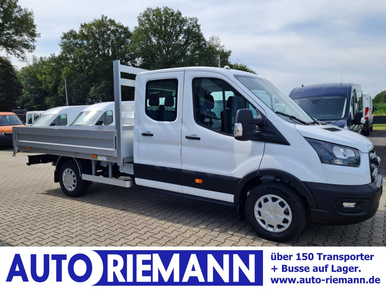 Ford Transit 350 Doka L3 L4 Trend RWD AHK KLIMA TEMPOMAT - Caja abierta furgoneta, Furgoneta combi: foto 1 Ford Transit 350 Doka L3 L4 Trend RWD AHK KLIMA TEMPOMAT - Caja abierta furgoneta, Furgoneta combi: foto 1