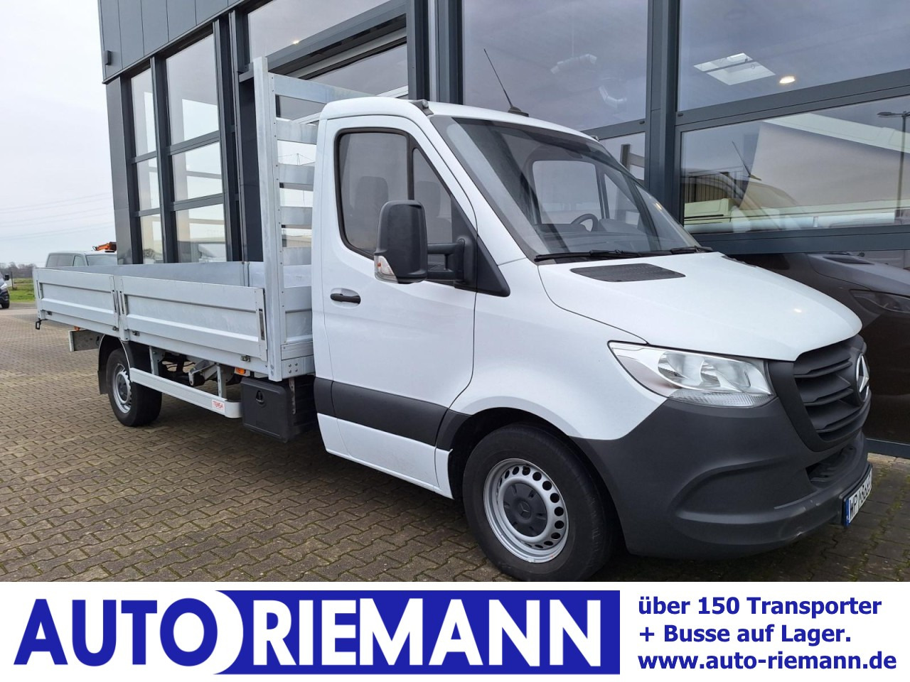 Mercedes-Benz Sprinter 317 CDI Pritsche L4 RWD AHK KLIMA TEMPOMAT - Caja abierta furgoneta: foto 1 Mercedes-Benz Sprinter 317 CDI Pritsche L4 RWD AHK KLIMA TEMPOMAT - Caja abierta furgoneta: foto 1