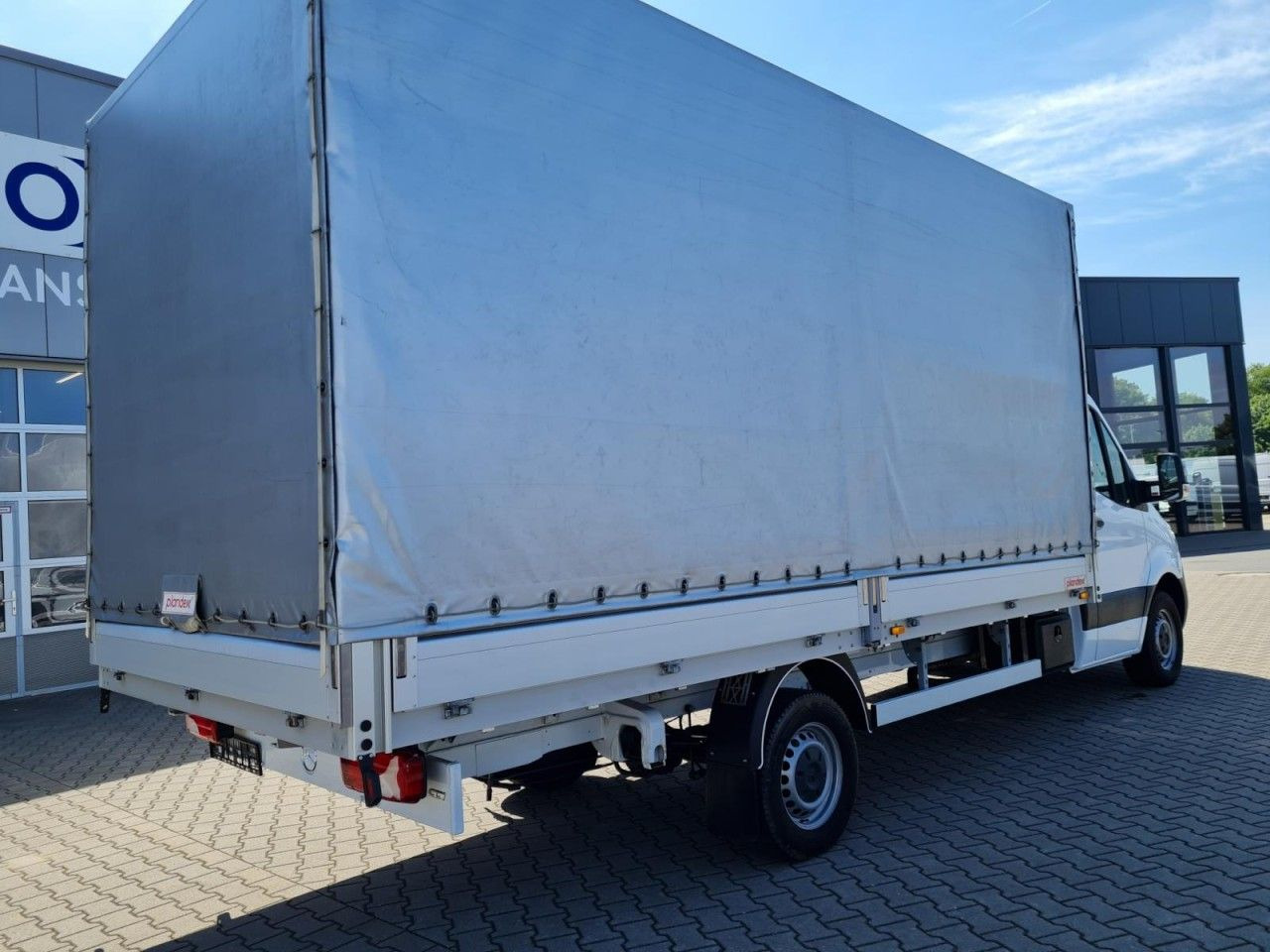 Mercedes-Benz Sprinter 317 Pritsche Plane 10 Pal. RWD LED - Furgoneta con caja de lona: foto 4 Mercedes-Benz Sprinter 317 Pritsche Plane 10 Pal. RWD LED - Furgoneta con caja de lona: foto 4