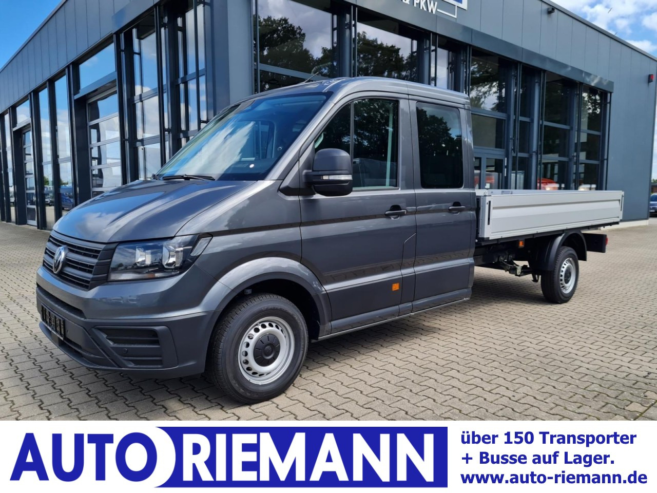 Volkswagen Crafter 35 DOKA Pritsche Maxi L4 KLIMA TEMPOMAT - Caja abierta furgoneta, Furgoneta combi: foto 1 Volkswagen Crafter 35 DOKA Pritsche Maxi L4 KLIMA TEMPOMAT - Caja abierta furgoneta, Furgoneta combi: foto 1