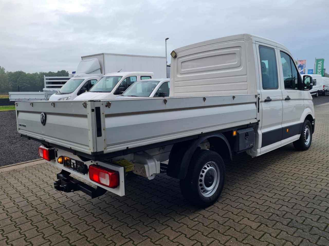 Volkswagen Crafter 35 Doka MR Pritsche AHK Klima 7 Sitzer - Caja abierta furgoneta, Furgoneta combi: foto 5 Volkswagen Crafter 35 Doka MR Pritsche AHK Klima 7 Sitzer - Caja abierta furgoneta, Furgoneta combi: foto 5
