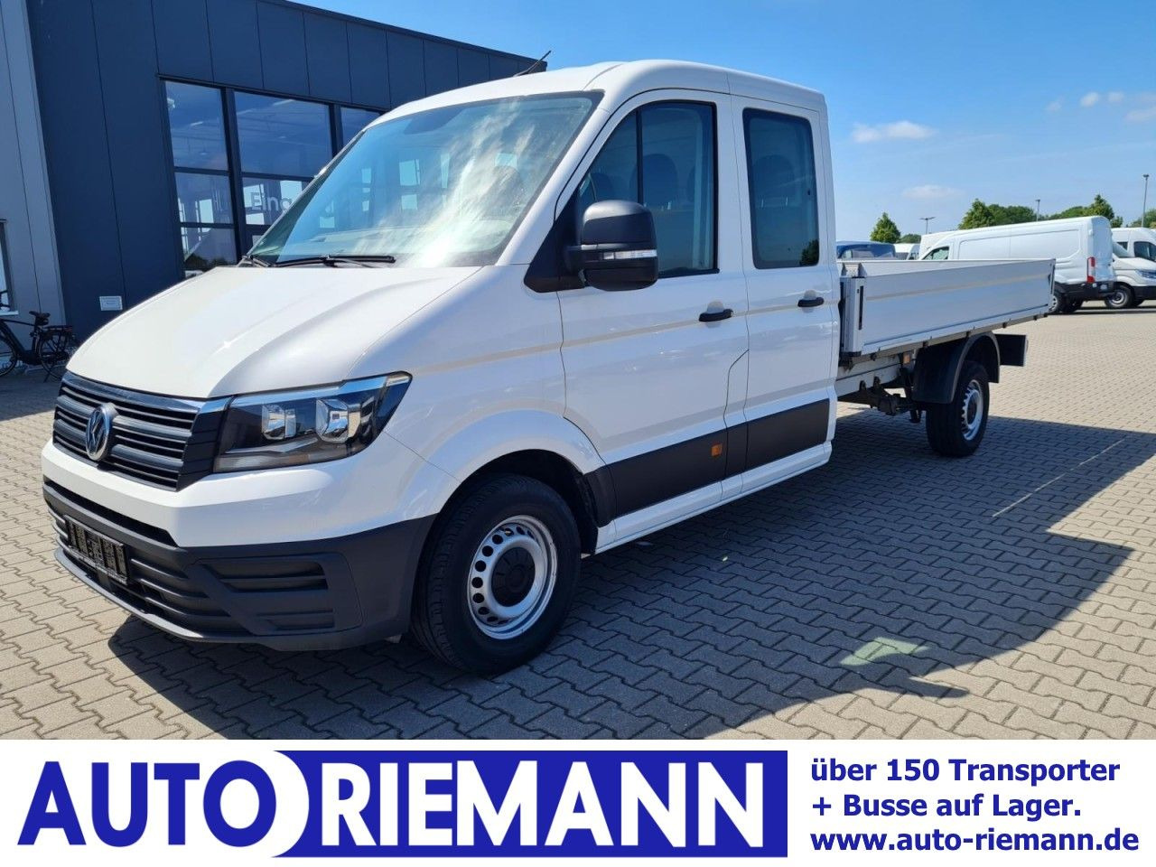Volkswagen Crafter 35 Doka TDI Lang AHK KLIMA - Caja abierta furgoneta, Furgoneta combi: foto 1 Volkswagen Crafter 35 Doka TDI Lang AHK KLIMA - Caja abierta furgoneta, Furgoneta combi: foto 1
