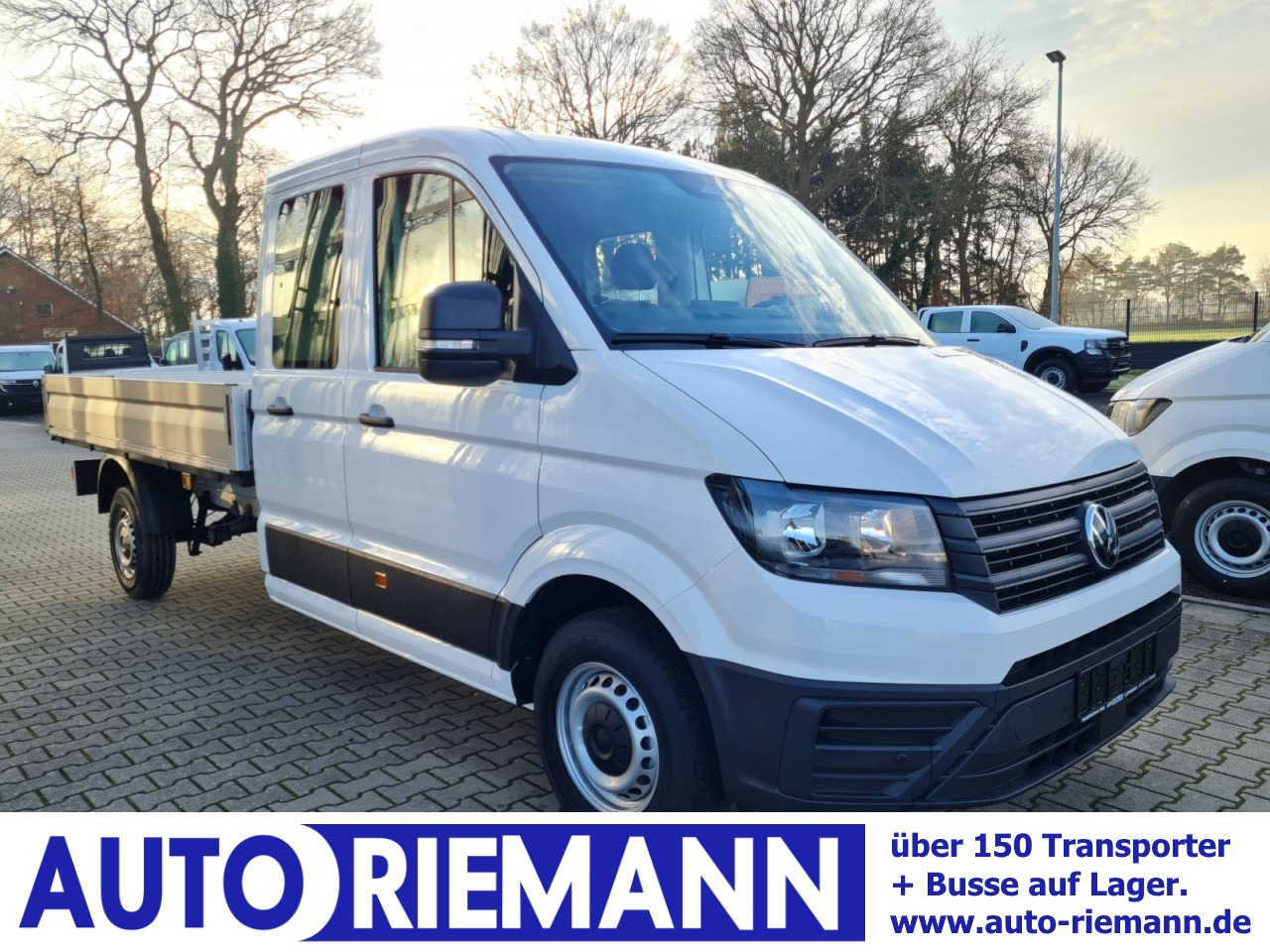 Volkswagen Crafter 35 Pritsche Doka TDI L4 KLIMA PDC TEMPOMAT - Caja abierta furgoneta, Furgoneta combi: foto 1 Volkswagen Crafter 35 Pritsche Doka TDI L4 KLIMA PDC TEMPOMAT - Caja abierta furgoneta, Furgoneta combi: foto 1