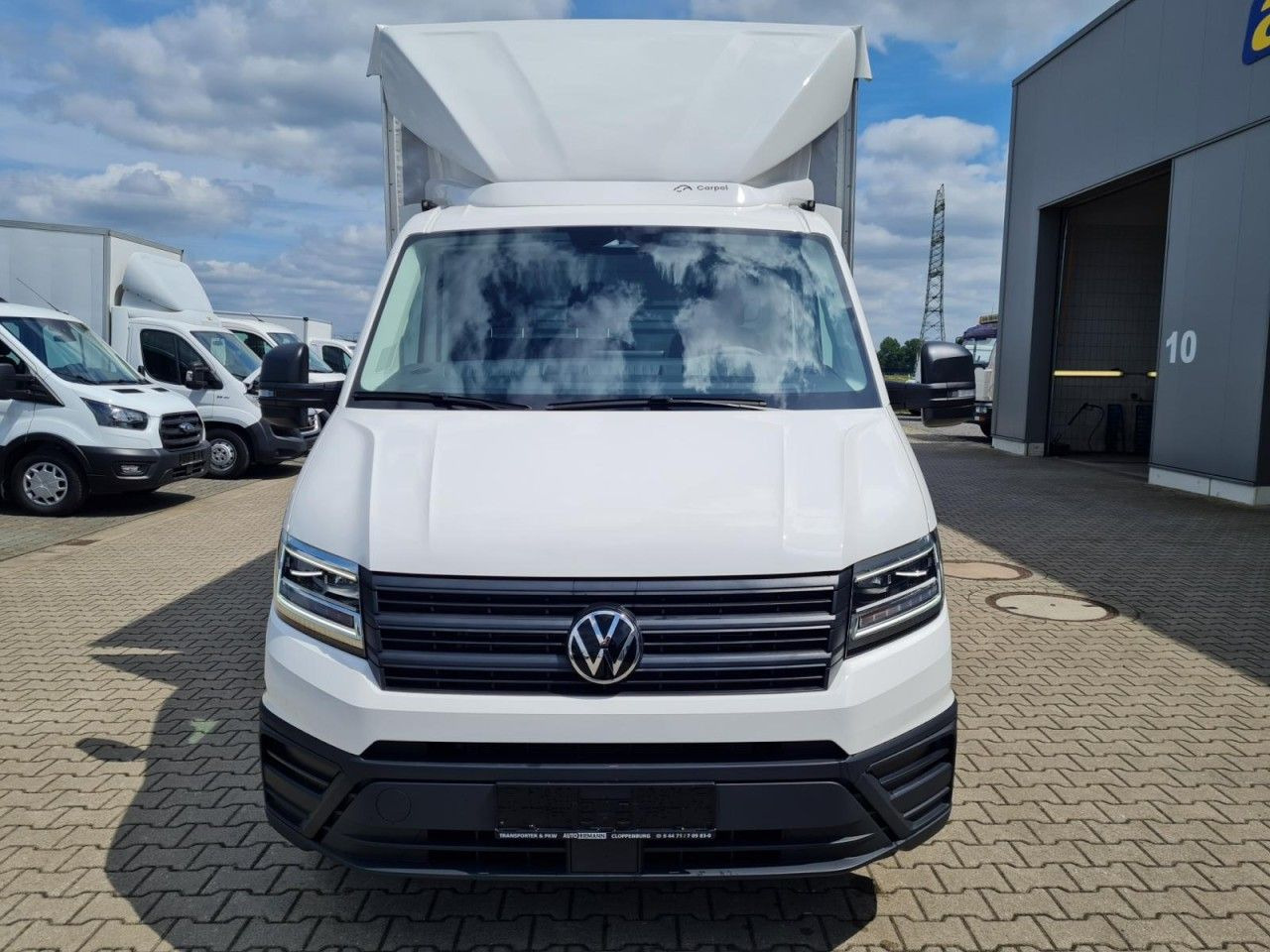 Volkswagen Crafter 35 TDI Pritsche Schiebe Plane LED TEMPOM - Furgoneta con caja de lona: foto 2 Volkswagen Crafter 35 TDI Pritsche Schiebe Plane LED TEMPOM - Furgoneta con caja de lona: foto 2