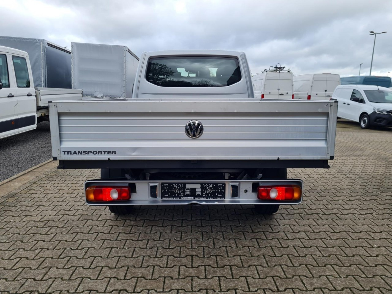 Volkswagen T6.1 Doka Pritsche Plane 6-Sitze Klima Komfort - Caja abierta furgoneta, Furgoneta combi: foto 5 Volkswagen T6.1 Doka Pritsche Plane 6-Sitze Klima Komfort - Caja abierta furgoneta, Furgoneta combi: foto 5