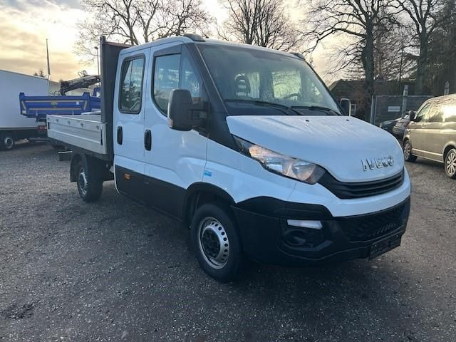 Iveco Daily 35S12D Pritsche Doppelkabine AHK Klima... - Caja abierta furgoneta, Furgoneta combi: foto 1 Iveco Daily 35S12D Pritsche Doppelkabine AHK Klima... - Caja abierta furgoneta, Furgoneta combi: foto 1