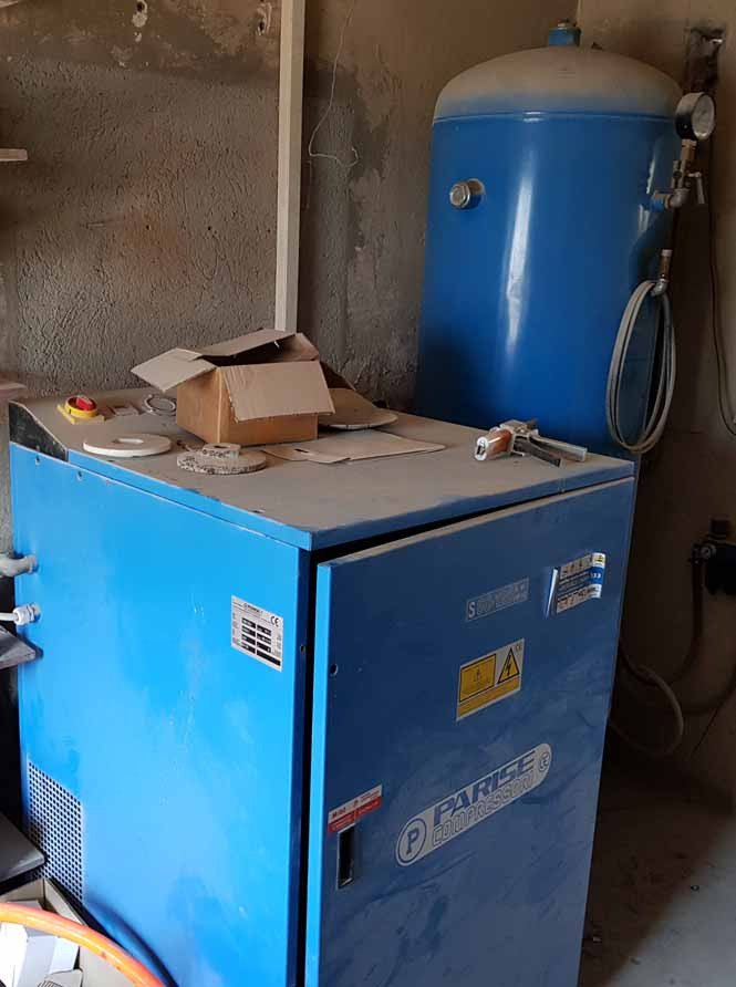 Parise SV60/120st – Piston compressor / Kolben-Kompressor - Compresor de aire: foto 1 Parise SV60/120st – Piston compressor / Kolben-Kompressor - Compresor de aire: foto 1