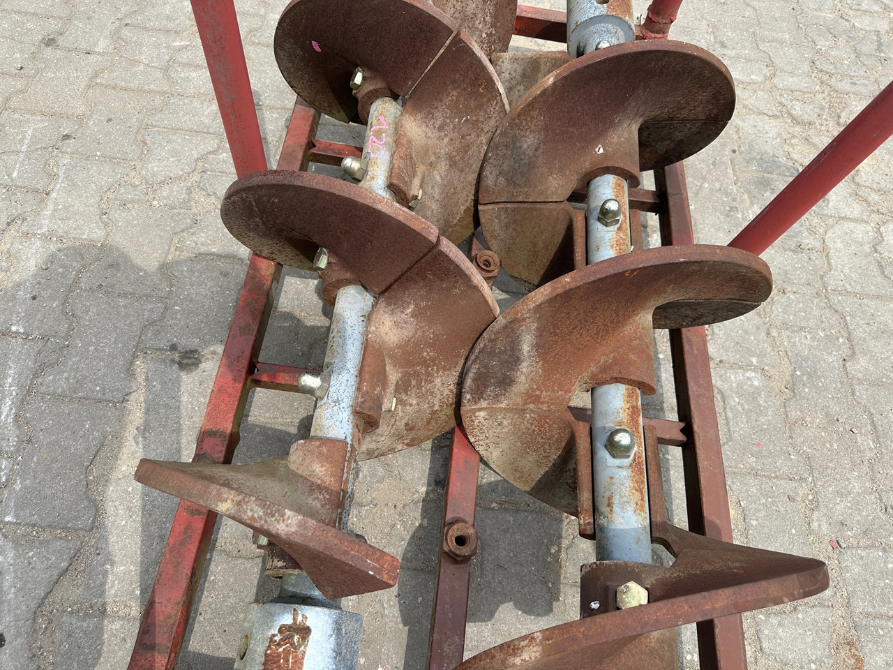 Asphaltförderschnecken Verlängerungen Fertiger - Taladro para tierra: foto 3 Asphaltförderschnecken Verlängerungen Fertiger - Taladro para tierra: foto 3