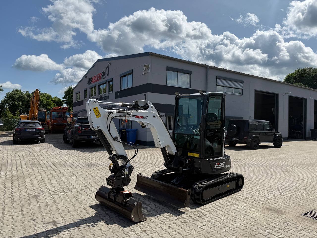 Bobcat E26 Nullheck Minibagger MS03 3 Löffel - Excavadora: foto 2 Bobcat E26 Nullheck Minibagger MS03 3 Löffel - Excavadora: foto 2