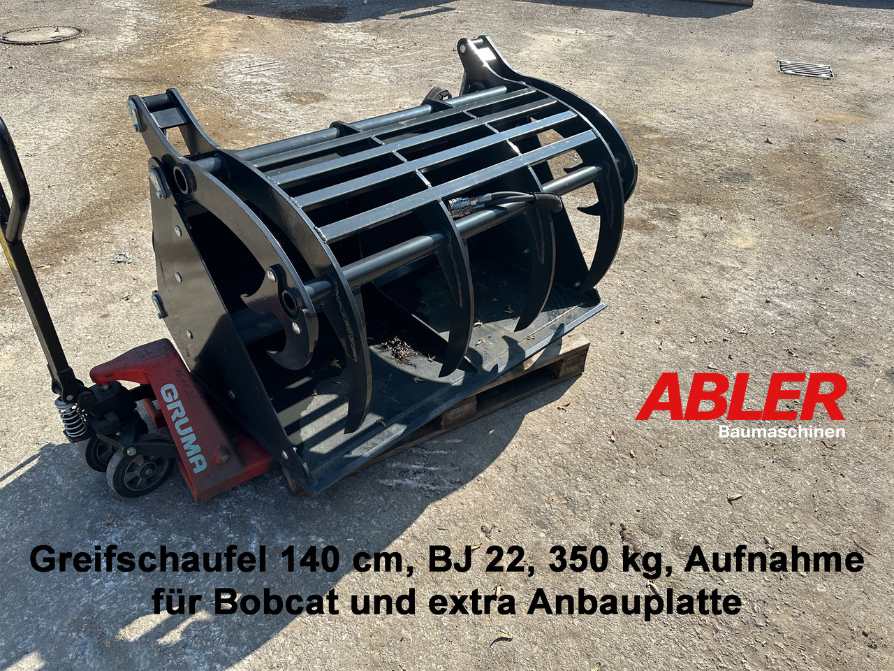 Pinza de manipulación Greiferschaufel mit Niederhalter 140 cm: foto 11 Pinza de manipulación Greiferschaufel mit Niederhalter 140 cm: foto 11