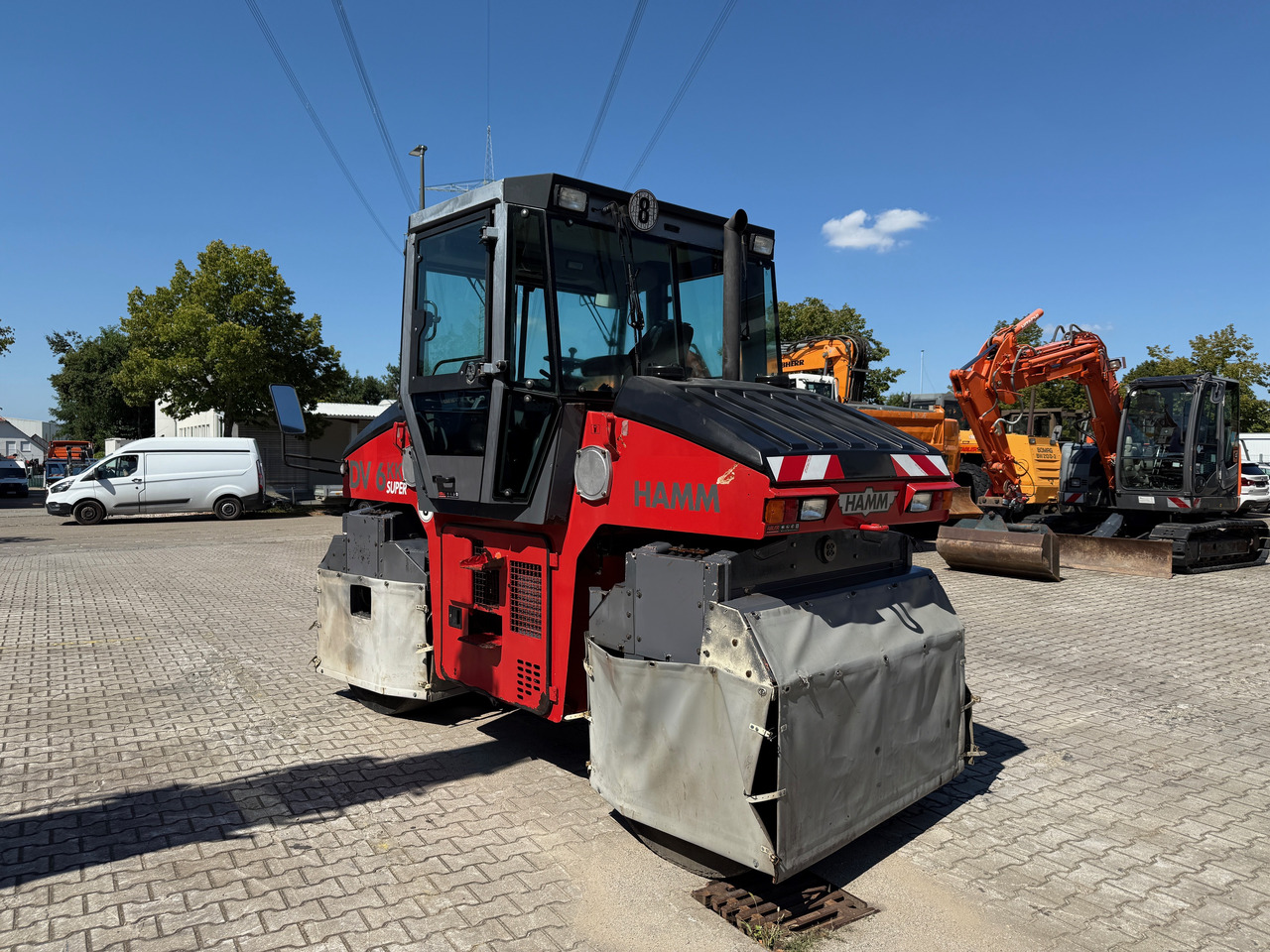 Hamm DV6 KK Gummiradwalze - Rodillo de neumáticos: foto 5 Hamm DV6 KK Gummiradwalze - Rodillo de neumáticos: foto 5