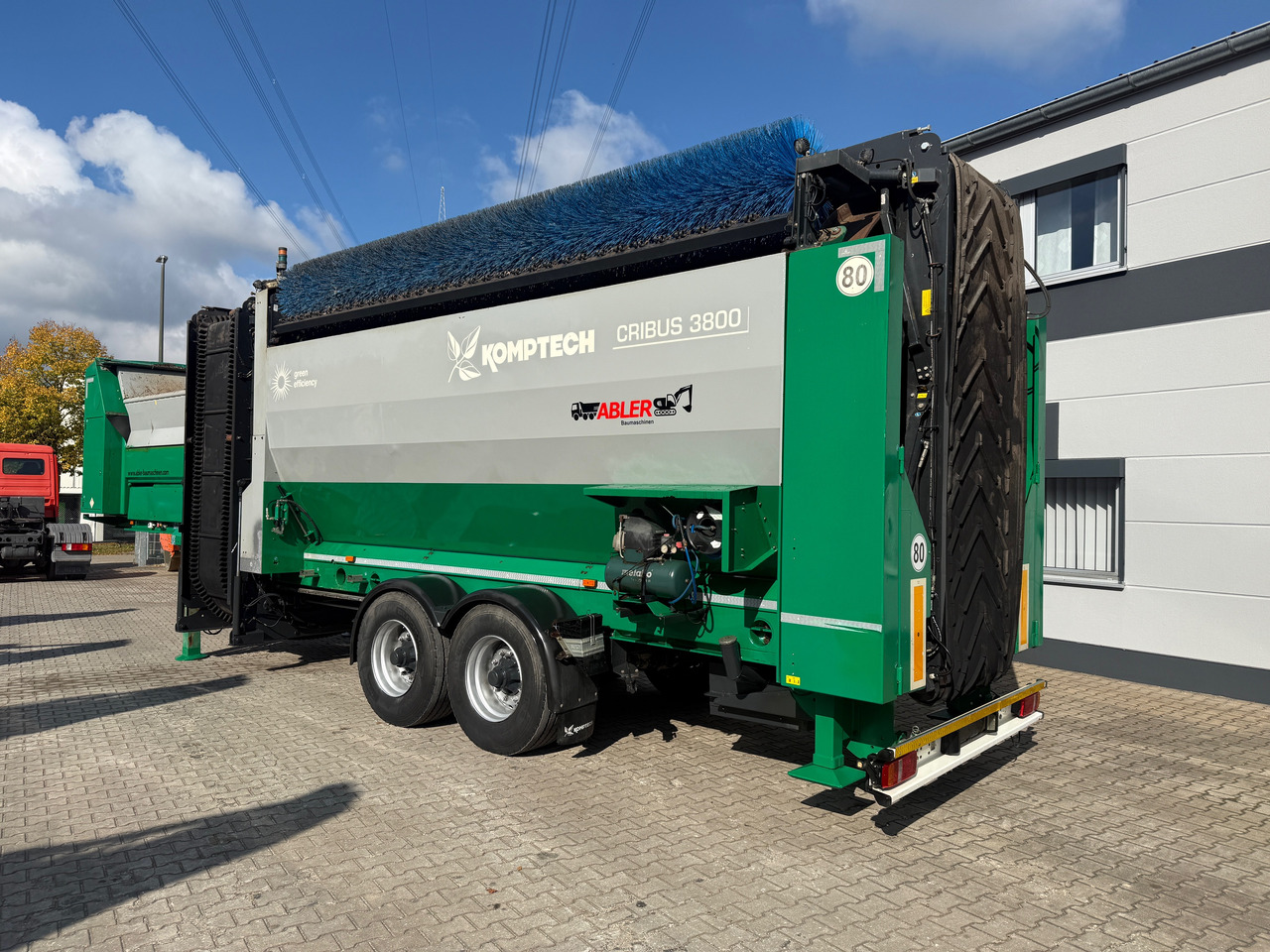 Komptech Cribus 3800 Trommelsiebanlage auf Auflieger - Cribadora, Semirremolque: foto 5 Komptech Cribus 3800 Trommelsiebanlage auf Auflieger - Cribadora, Semirremolque: foto 5