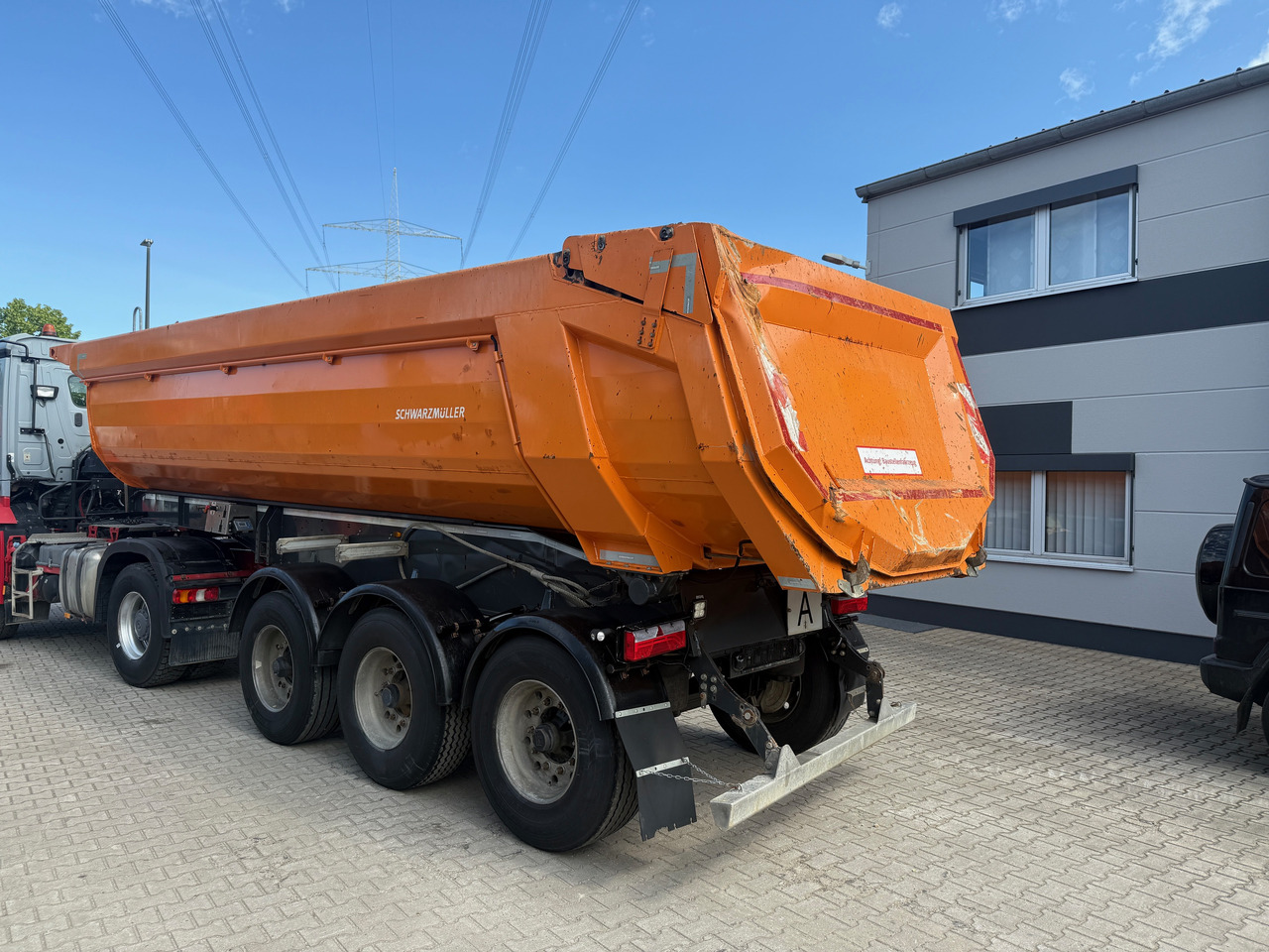 Schwarzmüller Kippauflieger Gesteinsmulde verstärkt Liftachse - Semirremolque volquete: foto 5 Schwarzmüller Kippauflieger Gesteinsmulde verstärkt Liftachse - Semirremolque volquete: foto 5