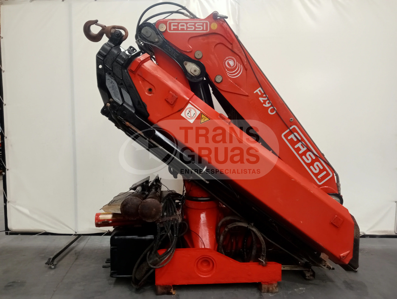 Grúa Fassi F290A.24 - Grúa para camión para Camión: foto 4 Grúa Fassi F290A.24 - Grúa para camión para Camión: foto 4