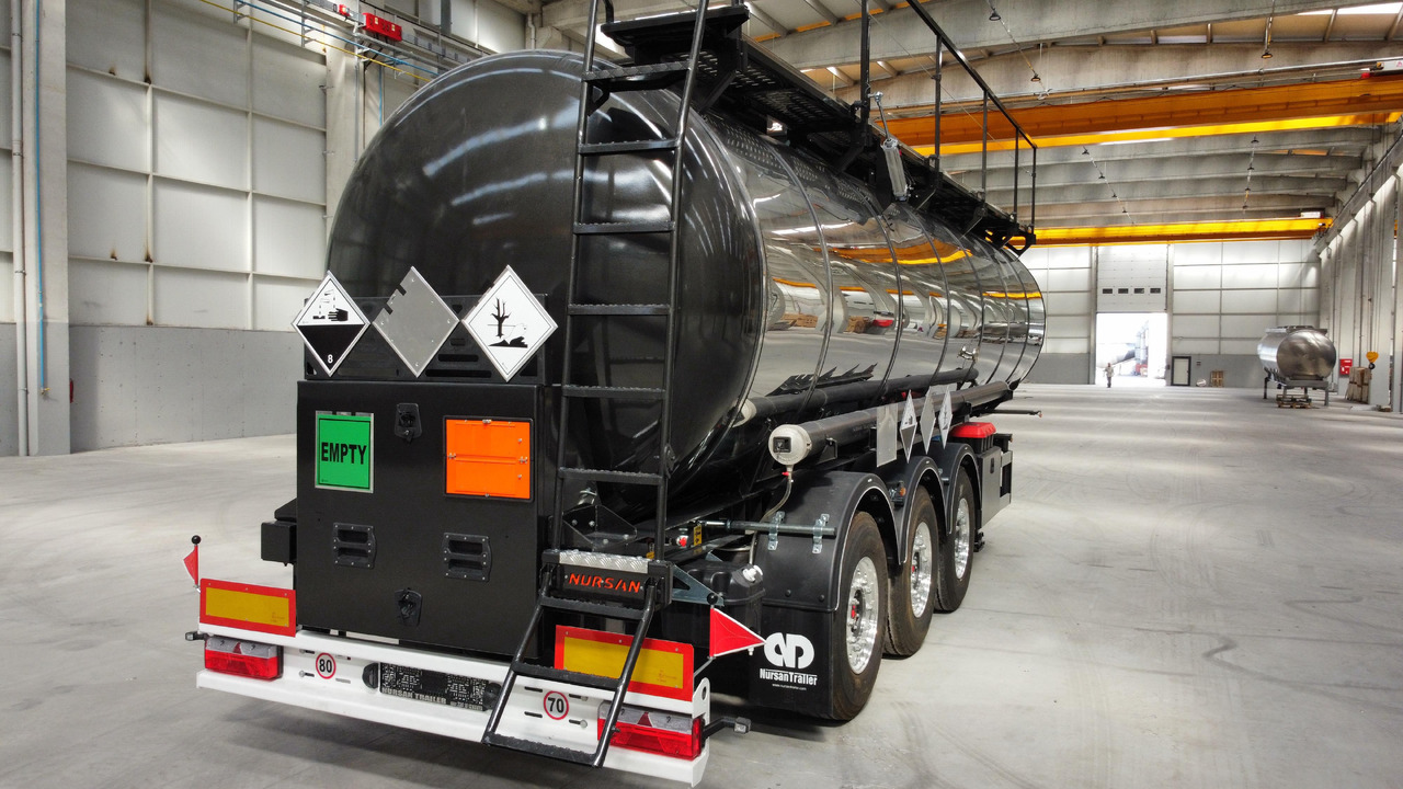 NURSAN Stainless Steel L4BH Tanker - Semirremolque cisterna: foto 4 NURSAN Stainless Steel L4BH Tanker - Semirremolque cisterna: foto 4
