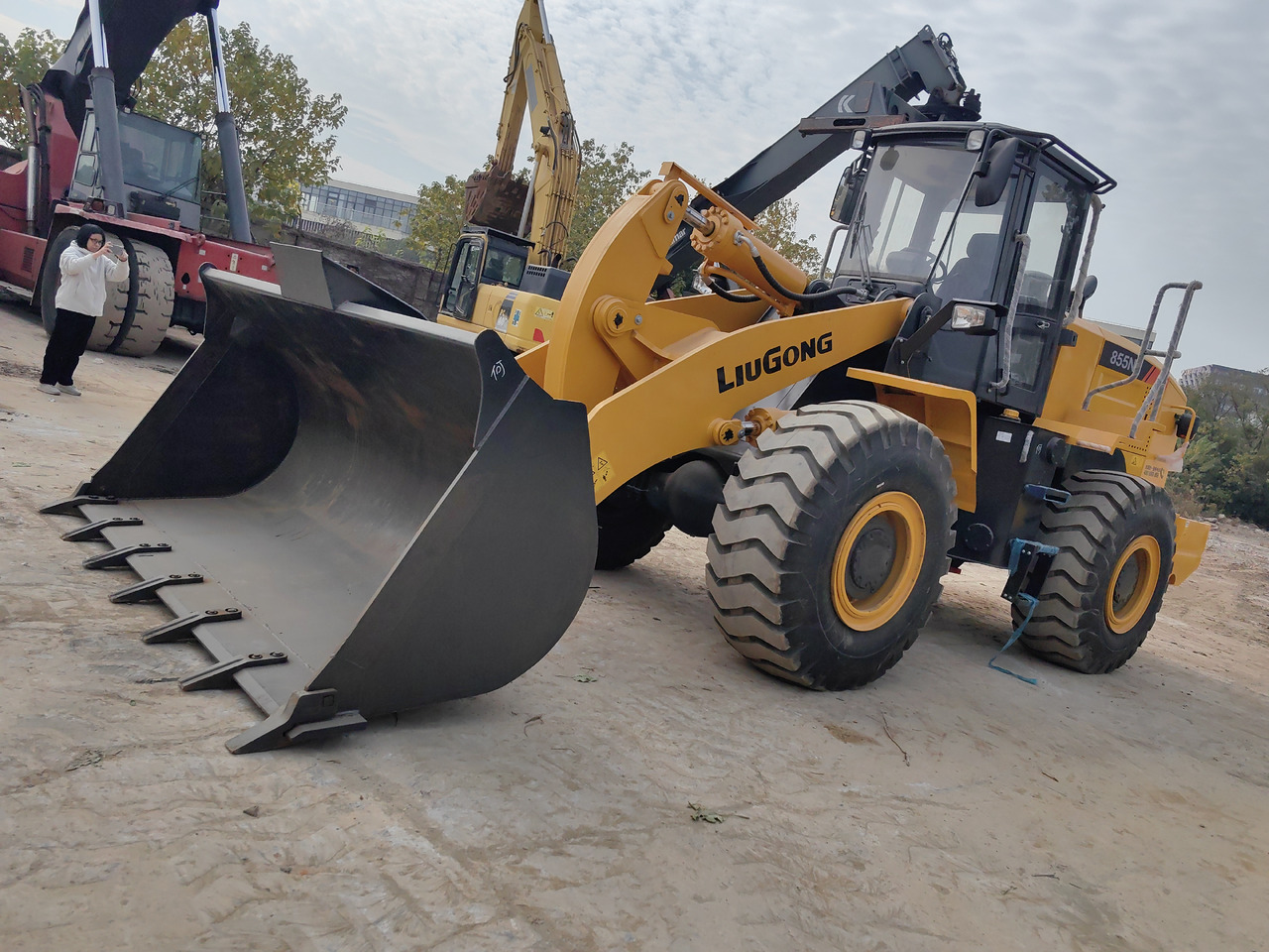 Cargadora de ruedas LIUGONG 855N: foto 9