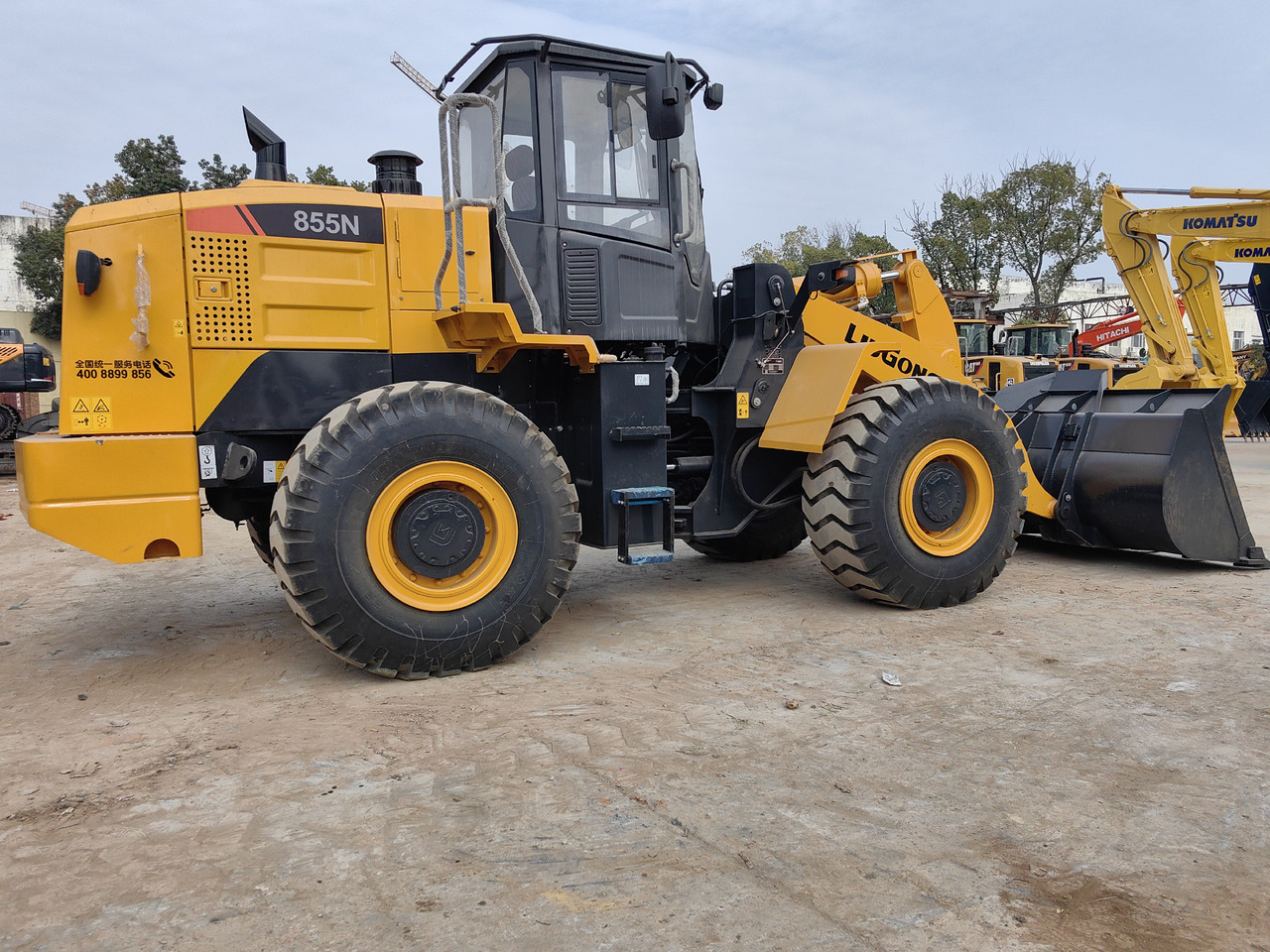 Cargadora de ruedas LIUGONG 855N: foto 20