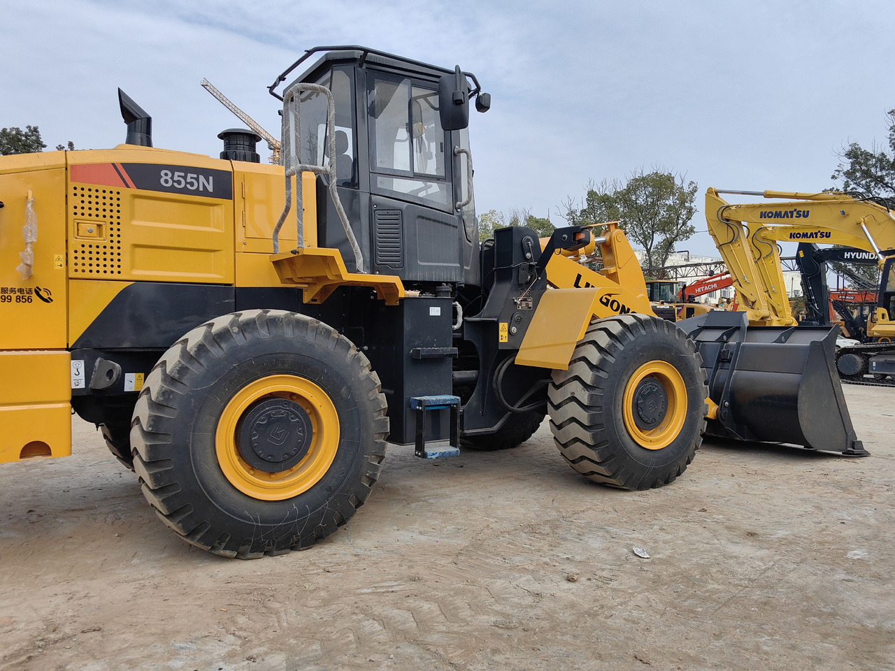 Cargadora de ruedas LIUGONG 855N: foto 19