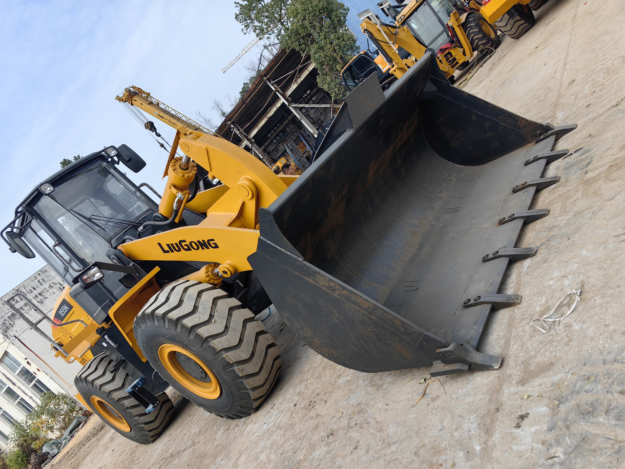 Cargadora de ruedas LIUGONG 855N: foto 6