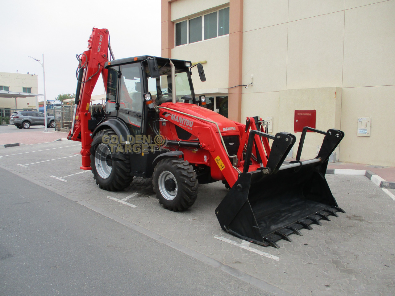 MANITOU MBL-X-920 BACKHOE LOADER - Retroexcavadora: foto 1 MANITOU MBL-X-920 BACKHOE LOADER - Retroexcavadora: foto 1