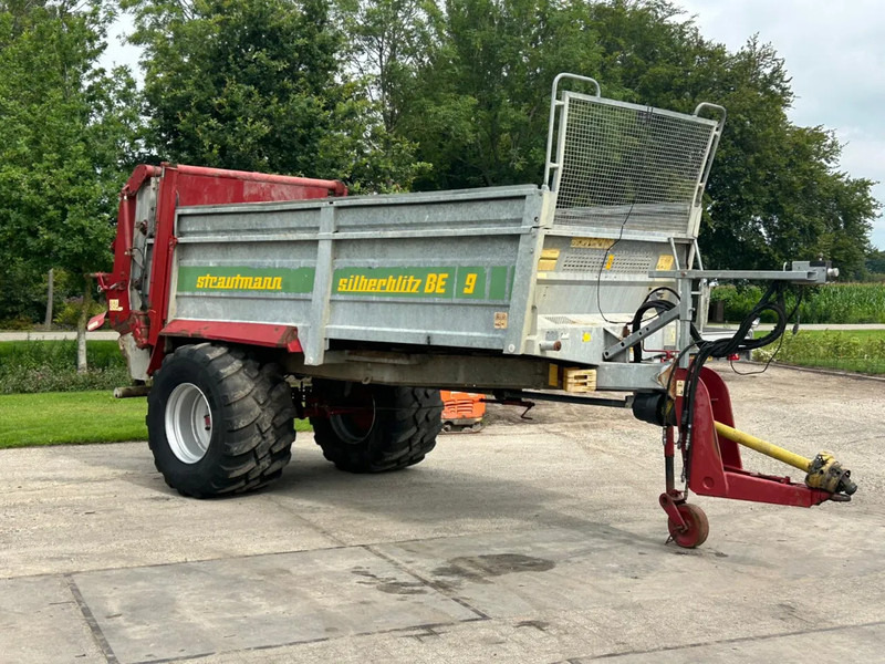 Esparcidor de estiércol Strautmann Silberblitz BE 9 Mestwagen Breedstrooier: foto 1