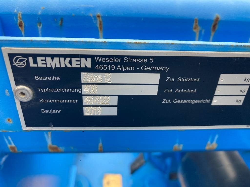 Lemken Zirkon 12/400 - Rotocultivador: foto 3 Lemken Zirkon 12/400 - Rotocultivador: foto 3