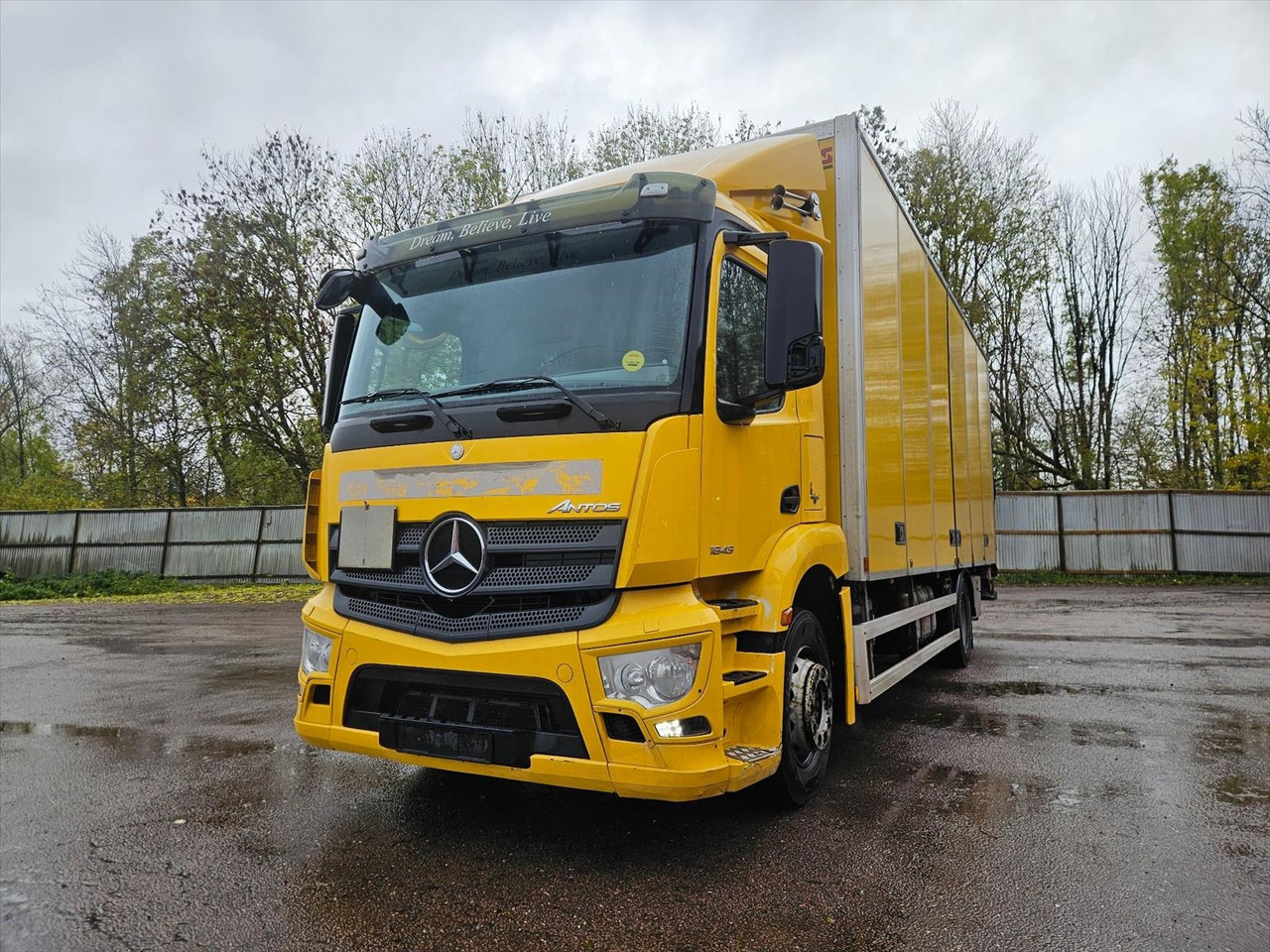 Distributionsbil Mercedes-Benz Antos 1843 -2014 | Zepro | Reparationsobjekt - Camión caja cerrada: foto 1 Distributionsbil Mercedes-Benz Antos 1843 -2014 | Zepro | Reparationsobjekt - Camión caja cerrada: foto 1