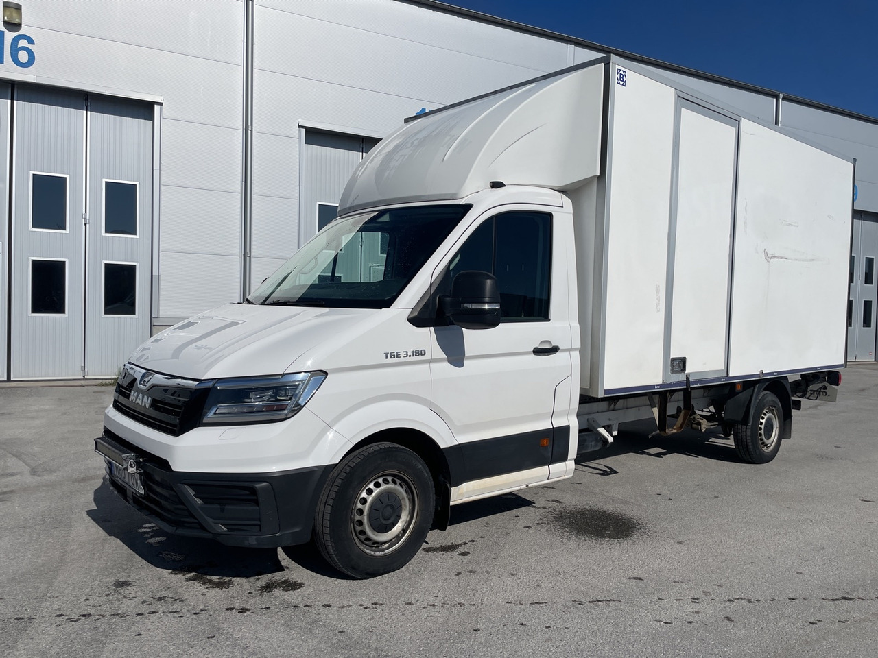 MAN TGE 3.180 -2019 | Chassis 2.0 TDI | Automat | 177hk | Nybesiktigad! - Furgoneta caja cerrada: foto 1 MAN TGE 3.180 -2019 | Chassis 2.0 TDI | Automat | 177hk | Nybesiktigad! - Furgoneta caja cerrada: foto 1