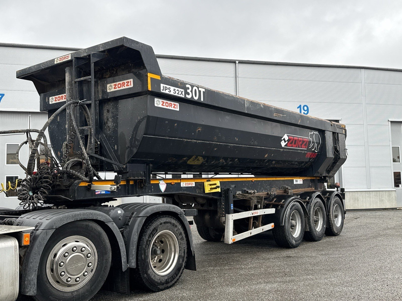 Schakttrailer Zorzi 36S075PRS -2020 | Levereras nybesiktigad! - Semirremolque volquete: foto 1 Schakttrailer Zorzi 36S075PRS -2020 | Levereras nybesiktigad! - Semirremolque volquete: foto 1