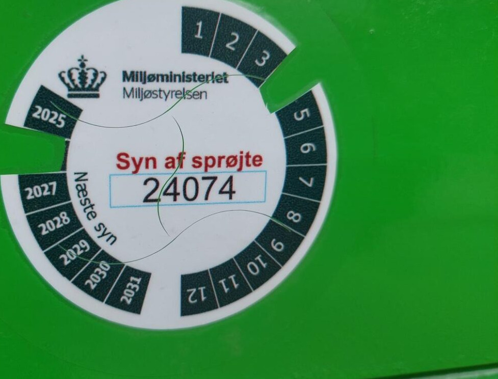 Pulverizador arrastrado Dammann Profi Class ANP 8036 - 36m: foto 14