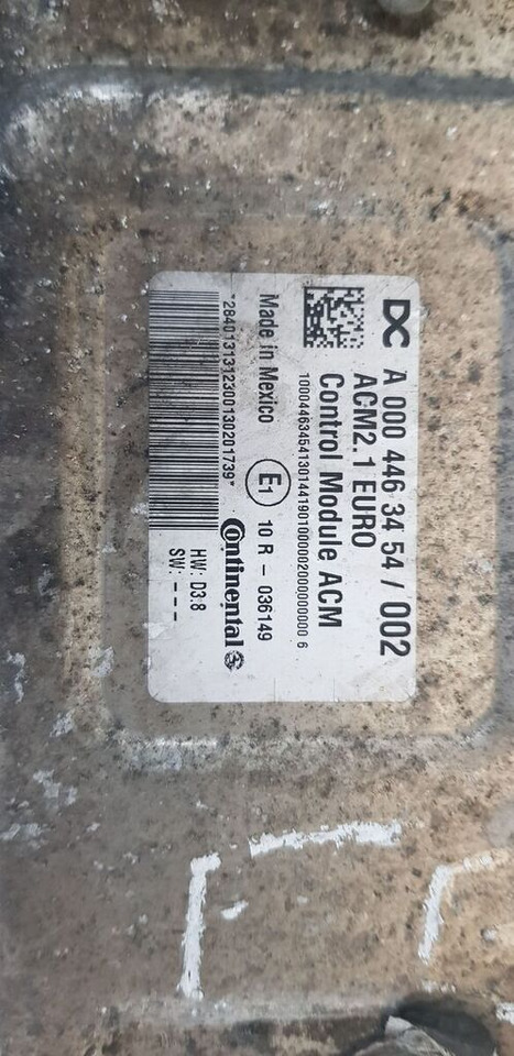 Unidad de control para Camión Continental Mercedes-Benz ACTROS MB4: foto 11 Unidad de control para Camión Continental Mercedes-Benz ACTROS MB4: foto 11