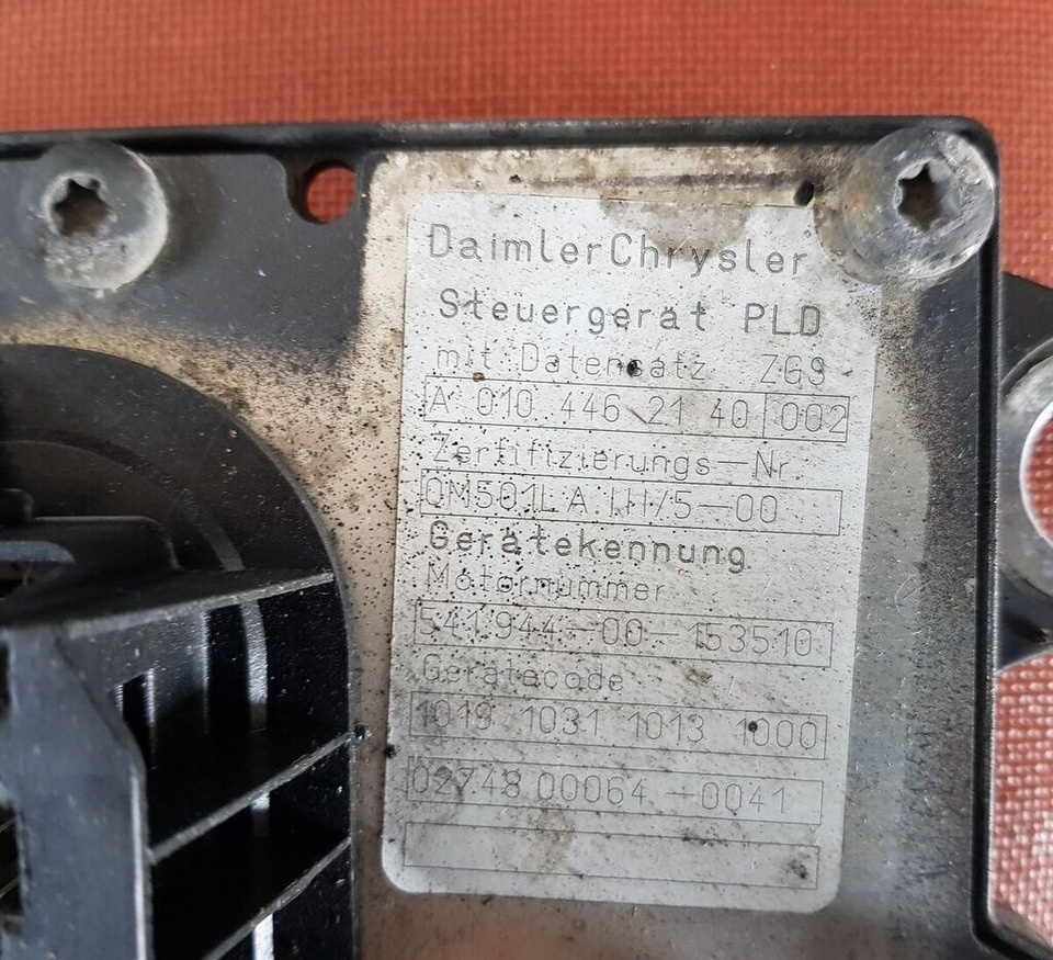 Mercedes-Benz ACTROS EURO3 A 010 446 2140 Mercedes-Benz ACTROS MB2 - Unidad de control para Camión: foto 1 Mercedes-Benz ACTROS EURO3 A 010 446 2140 Mercedes-Benz ACTROS MB2 - Unidad de control para Camión: foto 1