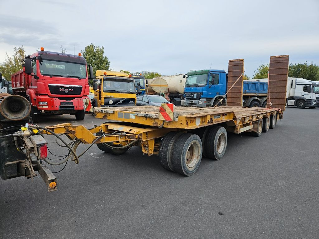 Remolque góndola rebajadas Goldhofer TN-L5-38/80 Tieflader 5 Achser 50t Blattfederung: foto 1