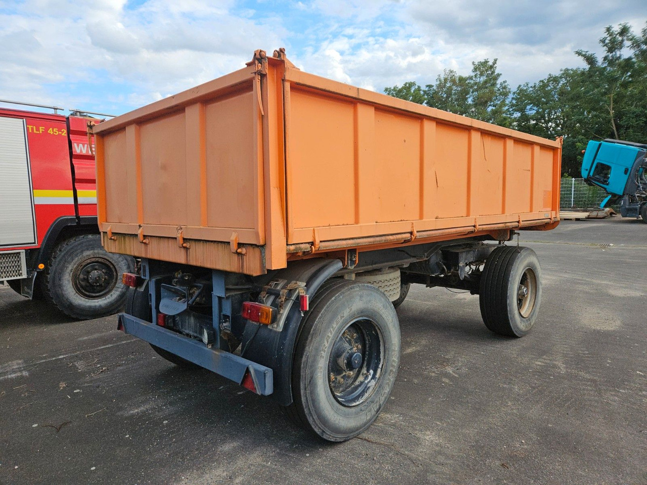 Tebbe ZK 180 Dreiseitenkipper - Remolque volquete: foto 3 Tebbe ZK 180 Dreiseitenkipper - Remolque volquete: foto 3