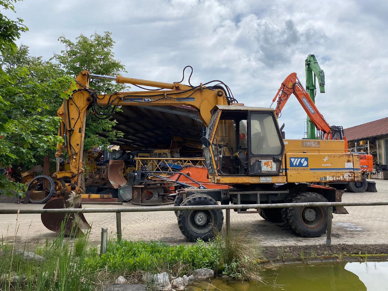 Excavadora de ruedas Atlas AB 1604: foto 7