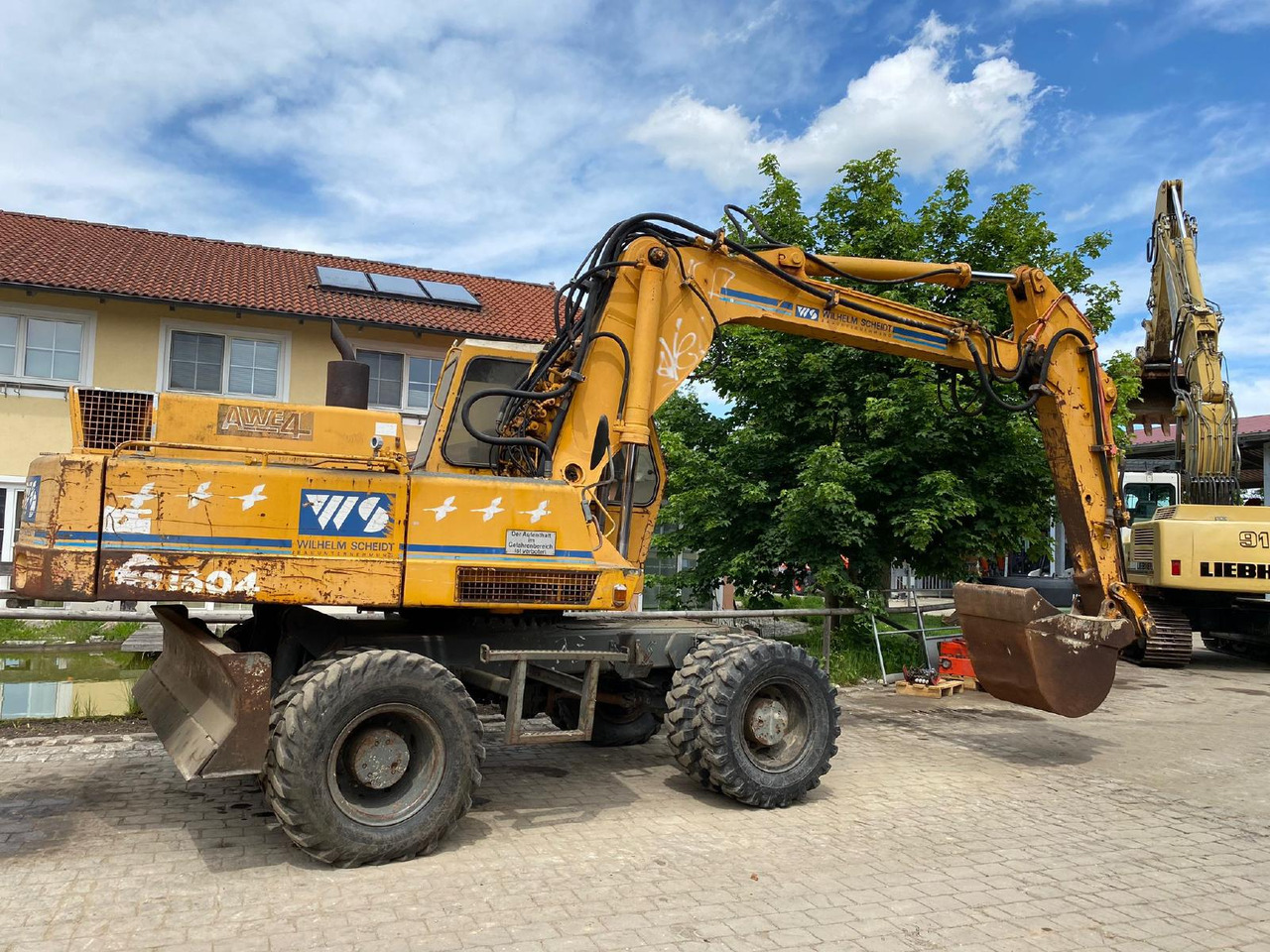 Excavadora de ruedas Atlas AB 1604: foto 9