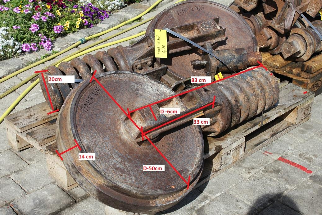 Eder R815 - Piezas del tren de rodaje para Maquinaria de construcción: foto 2 Eder R815 - Piezas del tren de rodaje para Maquinaria de construcción: foto 2