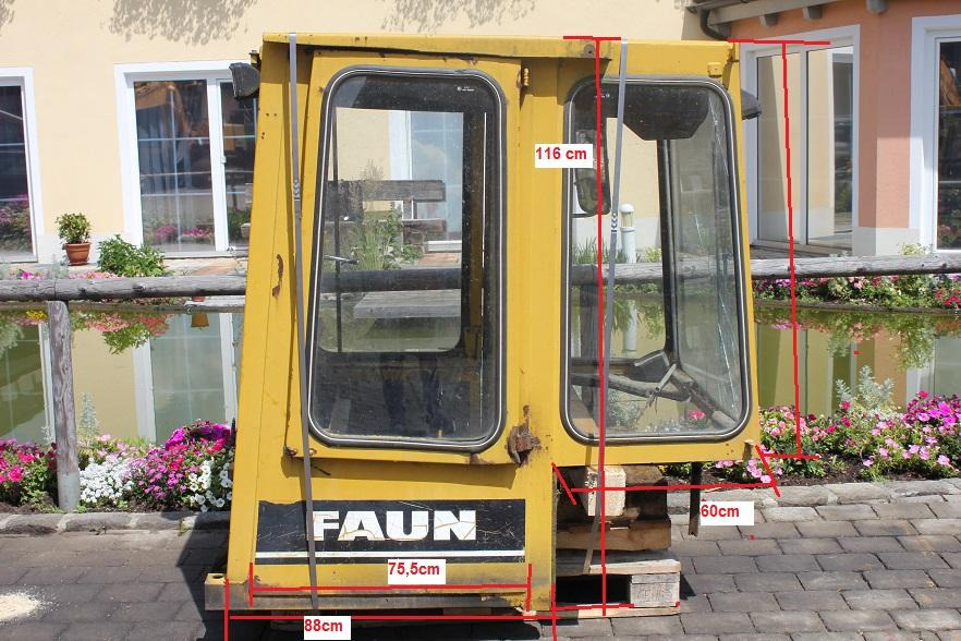 Faun F 1310 - Cabina para Maquinaria de construcción: foto 4 Faun F 1310 - Cabina para Maquinaria de construcción: foto 4