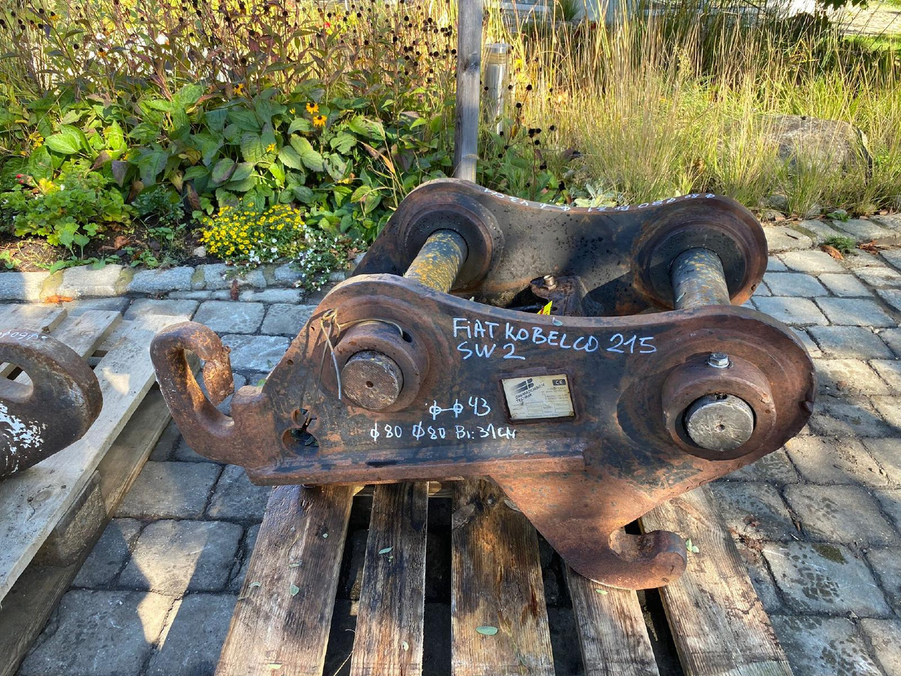 Fiat-Kobelco E 215 - Acoplamiento rápido para Maquinaria de construcción: foto 1 Fiat-Kobelco E 215 - Acoplamiento rápido para Maquinaria de construcción: foto 1