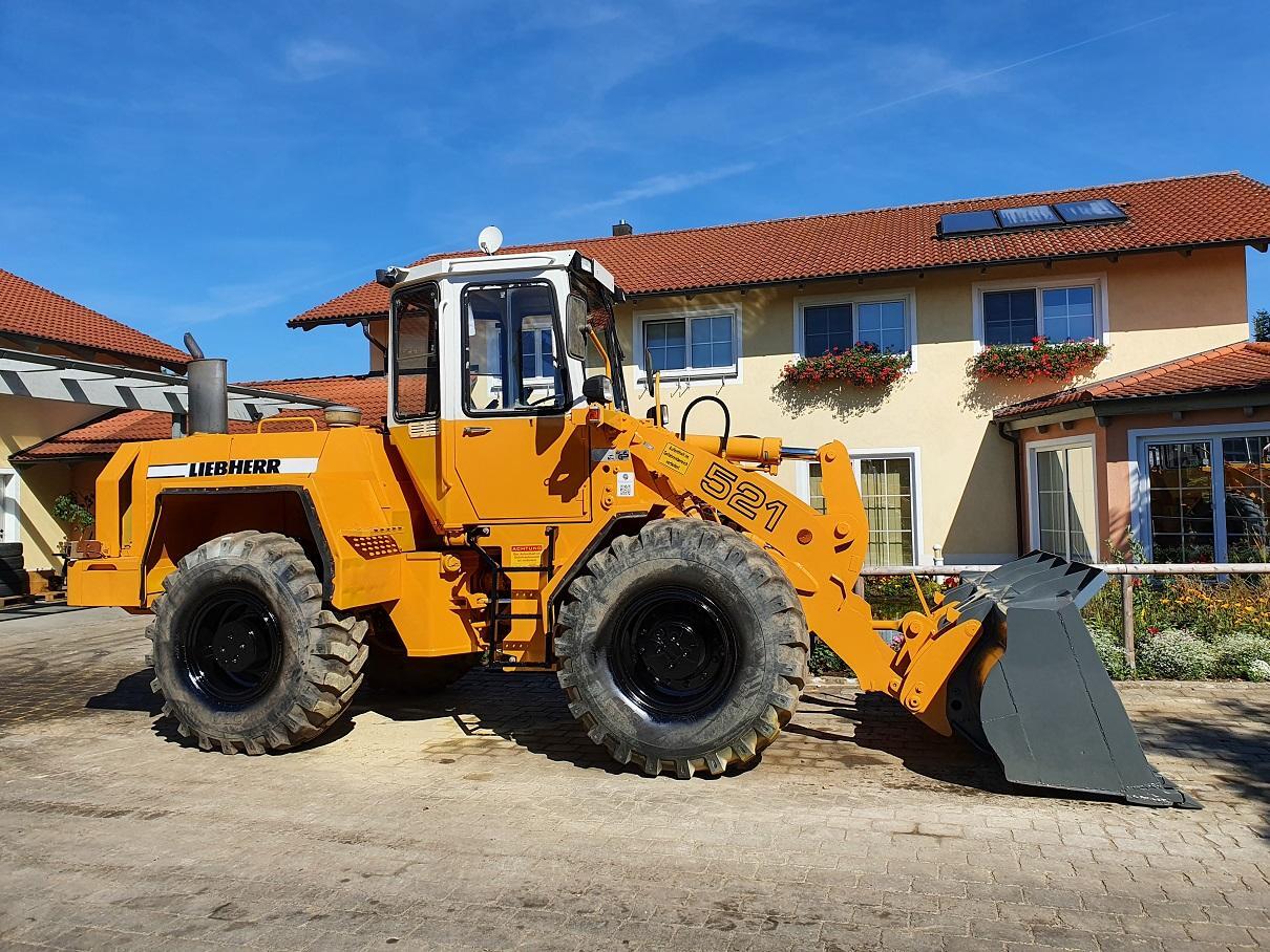 Liebherr L 521 - Cargadora de ruedas: foto 1 Liebherr L 521 - Cargadora de ruedas: foto 1