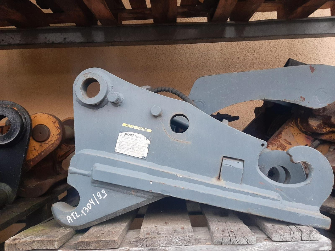 Paal aus Atlas 1304 - Acoplamiento rápido para Maquinaria de construcción: foto 1 Paal aus Atlas 1304 - Acoplamiento rápido para Maquinaria de construcción: foto 1