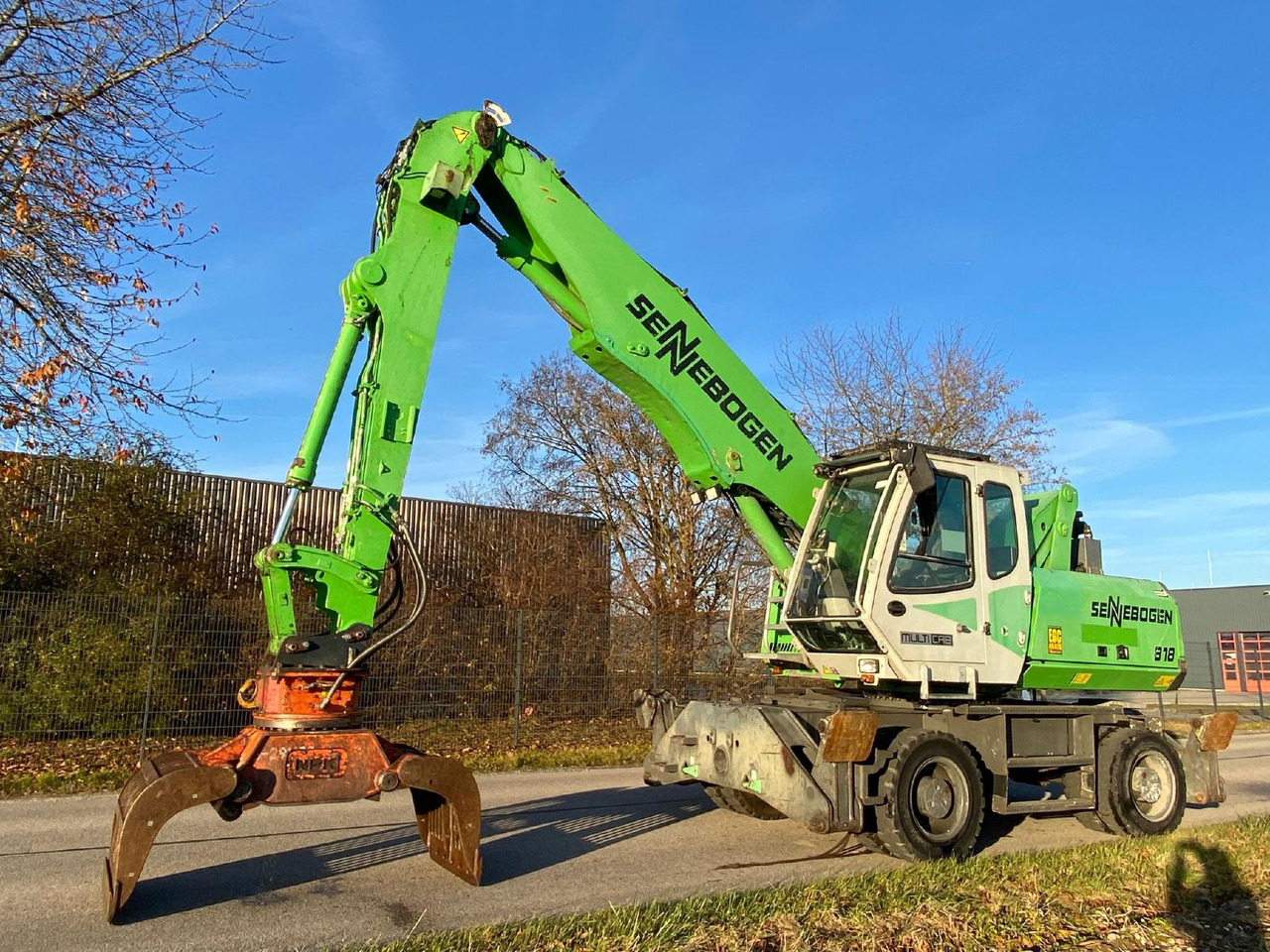 Sennebogen 818 - Manipulador de materiales: foto 3 Sennebogen 818 - Manipulador de materiales: foto 3