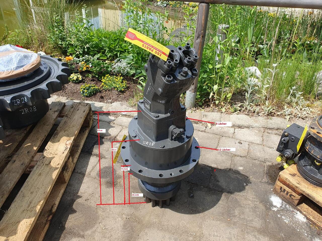 Sennebogen ZR 28 - Reductor de giro para Maquinaria de construcción: foto 5 Sennebogen ZR 28 - Reductor de giro para Maquinaria de construcción: foto 5