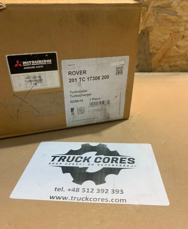 Land Rover Nowa Turbosprężarka TD025L3-08T-3.3 / 2248060 ROVER 75 2.0 CDT 1 2248060 for car - Motor para Coche: foto 2 Land Rover Nowa Turbosprężarka TD025L3-08T-3.3 / 2248060 ROVER 75 2.0 CDT 1 2248060 for car - Motor para Coche: foto 2
