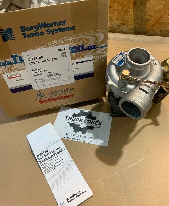 Nowa Turbosprężarka K14 53149887015 KKK FIAT DUCATO 66kW/90KM TD 53149887015 for car - Turbocompresor para Coche: foto 1 Nowa Turbosprężarka K14 53149887015 KKK FIAT DUCATO 66kW/90KM TD 53149887015 for car - Turbocompresor para Coche: foto 1