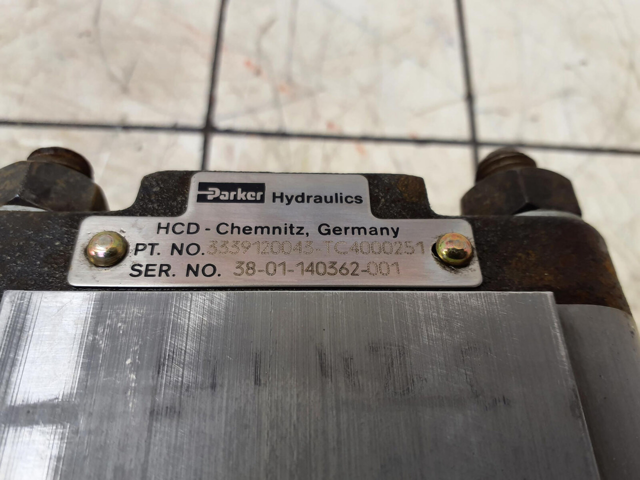 Bomba hidráulica para Autogrúa CT2 Dual gear pump: foto 9 Bomba hidráulica para Autogrúa CT2 Dual gear pump: foto 9