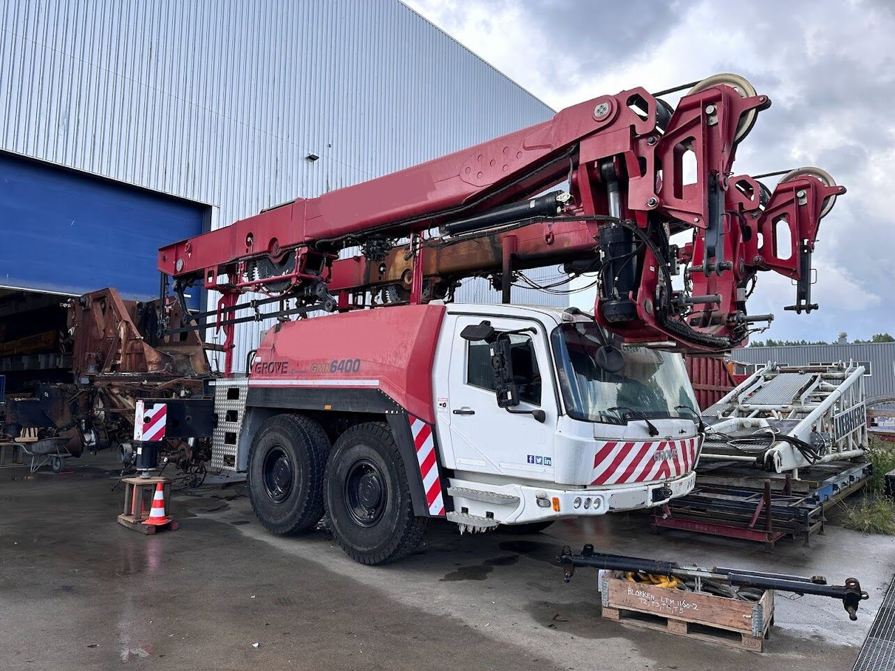 Grove GMK 6400 for parts - Autogrúa: foto 3 Grove GMK 6400 for parts - Autogrúa: foto 3