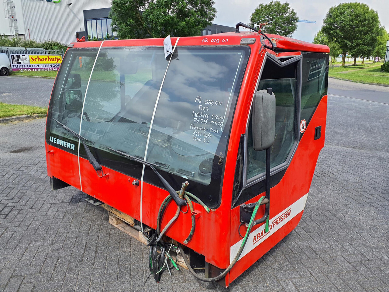 Liebherr LTM 1060-2 lower cabin - Cabina para Autogrúa: foto 1 Liebherr LTM 1060-2 lower cabin - Cabina para Autogrúa: foto 1