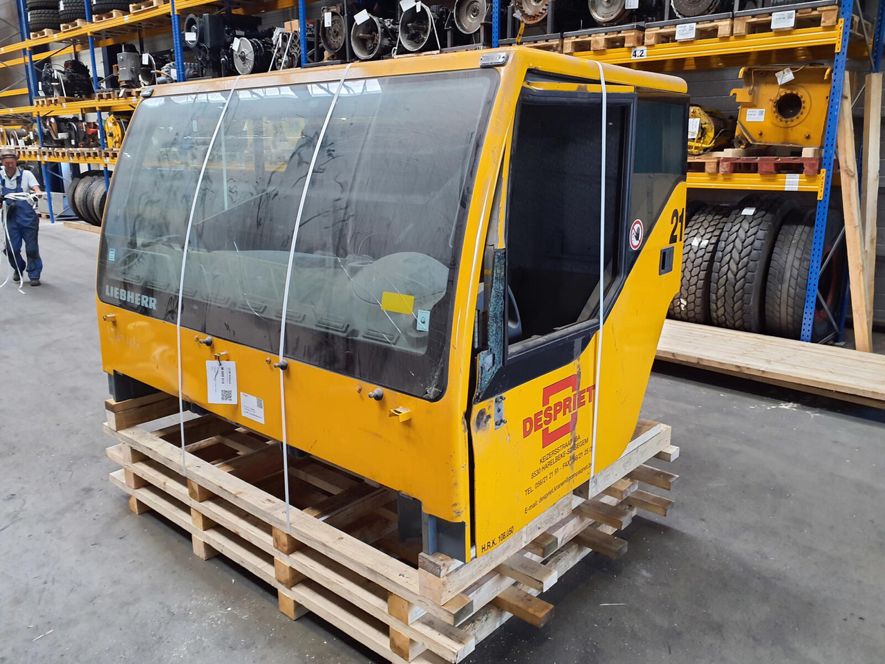 Liebherr LTM 1060-2 lower cabin - Cabina para Autogrúa: foto 1 Liebherr LTM 1060-2 lower cabin - Cabina para Autogrúa: foto 1