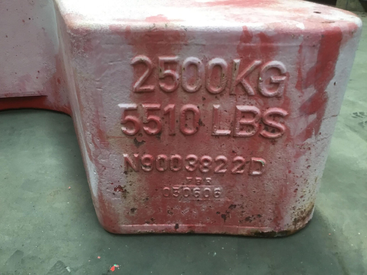 Terex AC 35 counterweight 2,5 ton - Contrapeso para Autogrúa: foto 5 Terex AC 35 counterweight 2,5 ton - Contrapeso para Autogrúa: foto 5